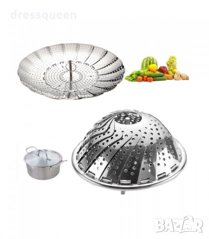 3033 МЕТАЛНА КОШНИЦА ЗА ГОТВЕНЕ НА ПАРА, снимка 11 - Други стоки за дома - 34251841