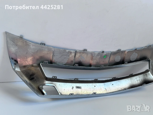 хром лайсна предна броня Mercedes ML w166 AMG 2011-2015 . #1077V. A1668805540, снимка 5 - Части - 54170540