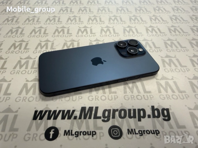 #MLgroup предлага iPhone 15 Pro Max 256GB Blue, втора употреба, снимка 3 - Apple iPhone - 54299004
