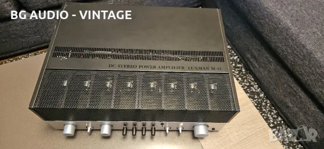 Luxman M-12, Luxman C-12 Крайно стъпало и предусилвател, снимка 4 - Ресийвъри, усилватели, смесителни пултове - 49815061