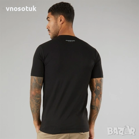 Черна мъжка тениска Criptic Avant Garde-номер XL, снимка 2 - Тениски - 53283394