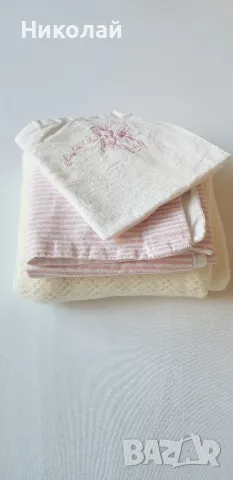 Одеало,плик за юрганче и калъфка за бебе