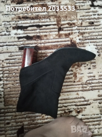 Боти Tamaris 42 размер с ток, снимка 4 - Дамски боти - 52078586