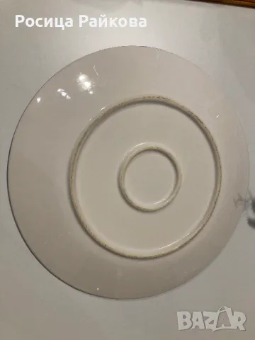 Голяма ръчно рисувана чиния , снимка 5 - Други - 48429492