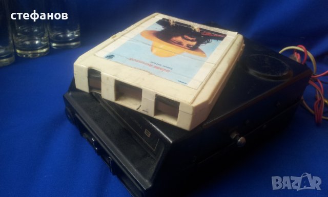 8 пистов ретро касетофон за кола SANYO FT-881  CARTIDGE TAPE, снимка 4 - Антикварни и старинни предмети - 36761083