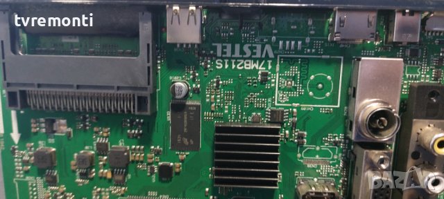 Основна платка -,17MB110 for 39 inc DISPLAY VES390UNDA-2D-N12 for Telefunken 39FB5500, снимка 2 - Части и Платки - 38190563