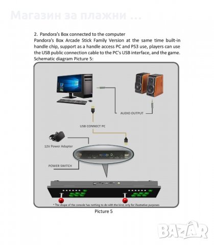 6100 ИГРИ В ЕДНА КОНЗОЛА ЗА АРКАДНИ ИГРИ PANDORA BOX 6 - код 2041, снимка 6 - Други игри и конзоли - 34228758
