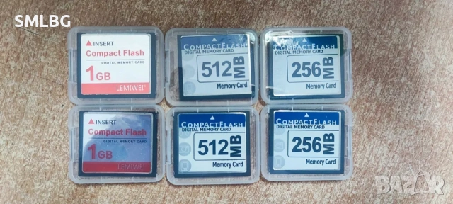 CF Card , Compact Flash карти - 256 MB - 15 лева