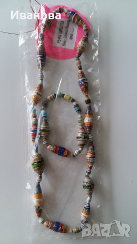 Ръчна изработка на бижута от хартия и квилинг, снимка 3 - Колиета, медальони, синджири - 31851633