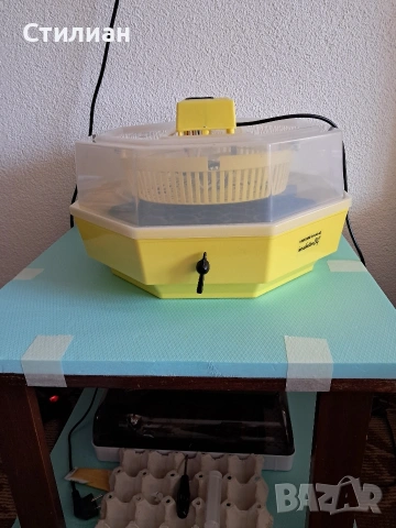 Инкубатор 41/60 яйца с влагомер и термометър, снимка 2 - Кокошки и пуйки - 54311799