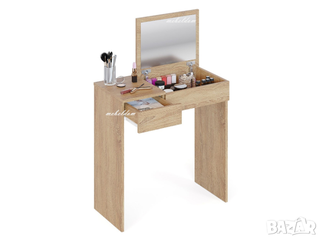 Тоалетка 70см. с чекмедже и огледало(код-1359), снимка 2 - Тоалетки - 44533341