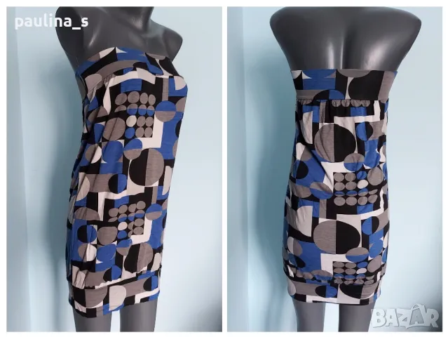 Три различни броя / Маркова рокля с открити рамене / France, "Op" dress и "H&M" basic , снимка 2 - Рокли - 44729562