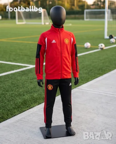 Футболни екипи детски юношески  - горнище и долнище ❤️⚽️ Manchester United  НОВО 2026-27 година 