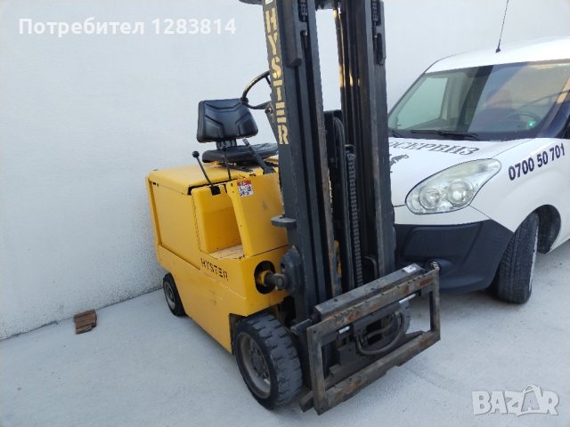 Електрокара hyster, снимка 5 - Индустриална техника - 42787979