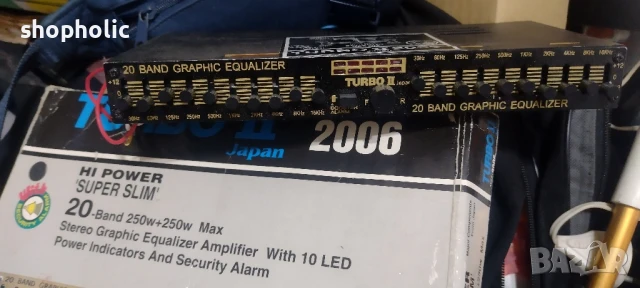 еквалайзер,автоеквалайзер12 волта, снимка 2 - Друга електроника - 51365084