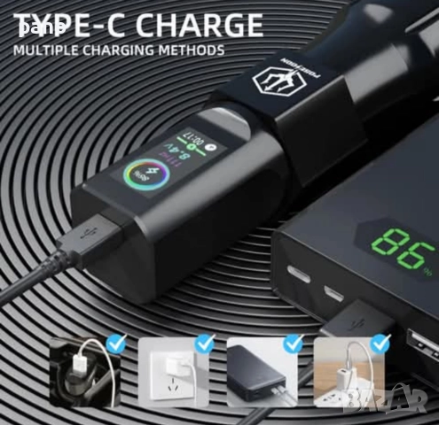 тату машинка, с две батерии, комплект за татуиране, снимка 3 - Друго оборудване - 52840711