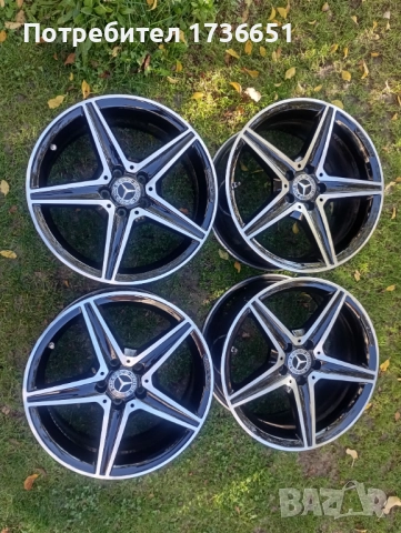 18"Оригинални Джанти AMG Мерцедес W205 Спорт Пакет, снимка 2 - Гуми и джанти - 52270705