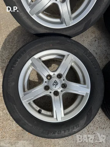 Джанти с гуми 5х100 R14, снимка 2 - Гуми и джанти - 56517716