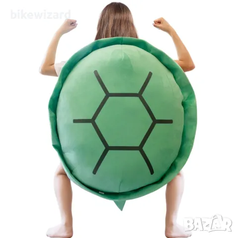 Костюм / възглавница на Гигантска носима плюшена костенуркан НОВО