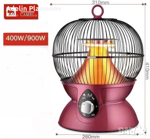 Компактен енергоспестяващ електрически нагревател, 2 размера DN3, снимка 2 - Други - 53886388