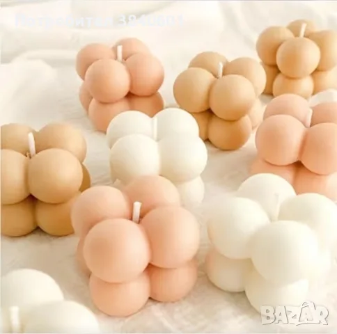 Силиконови молдове за свещи , снимка 3 - Други - 53047954