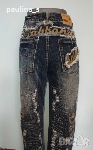 Дизайнерски дънки  "Dolce & Gabbana" - оригинал Уникални!, снимка 15 - Дънки - 29545403