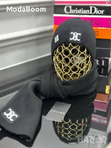 Celine дамски шапки и шал, снимка 4 - Шалове - 48250796