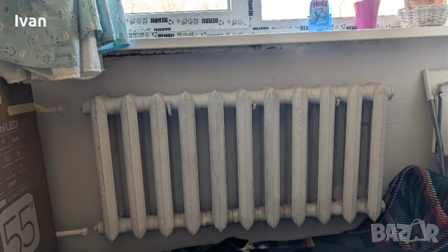 4 чугунени радиатора за парно, използвани, снимка 3 - Радиатори - 54134877