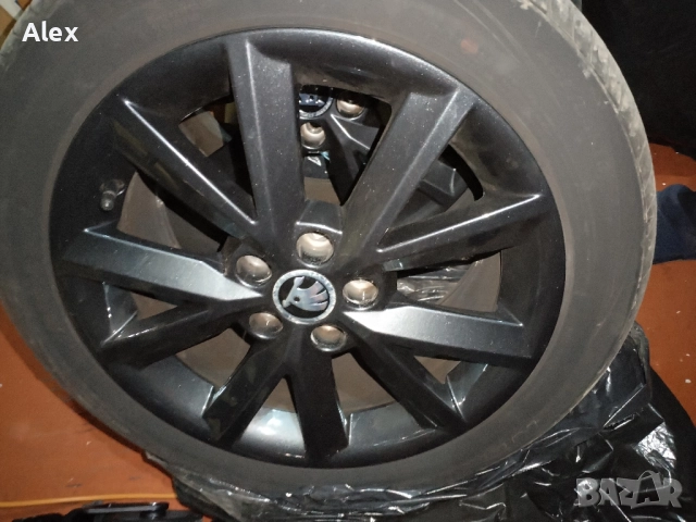 Джанти 16" Skoda Fabia, Rapid Джанти 5 100 16" Skoda Fabia, Rapid, снимка 5 - Гуми и джанти - 52887524