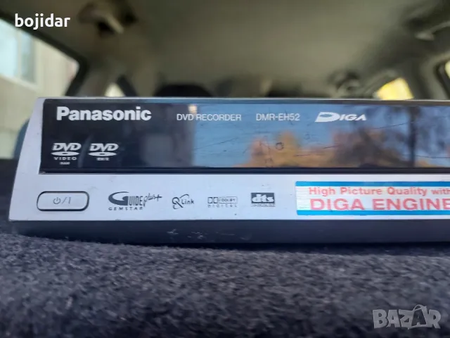 PANASONIC DMR-EN52 HD рекордер 160GB/СЛОТ КАРТА ПАМЕТ/, снимка 3 - Плейъри, домашно кино, прожектори - 47732871