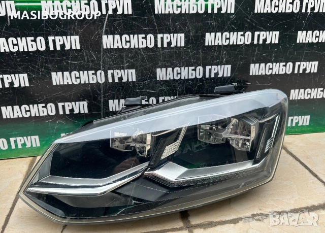 Фар ляв фарове Full Led за Фолксваген Поло Vw Polo 6C, снимка 3 - Части - 52323557