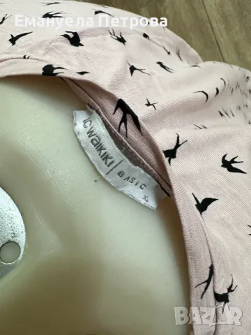 Дамска спортно-елегантна блуза LC WAIKIKI BASIC XL, снимка 4 - Блузи с дълъг ръкав и пуловери - 48071758