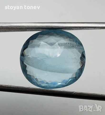 Рядък и Голям Естествен Аквамарин 10.59 карата – "SANTA MARIA" BLUE!, снимка 6 - Други - 53893051