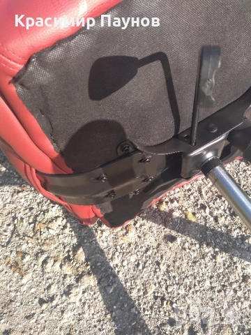  Голям офис стол за претапициране, снимка 8 - Столове - 52808498