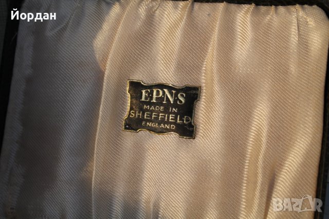 Посребрени англииски вилички за сладко, снимка 6 - Антикварни и старинни предмети - 38552156