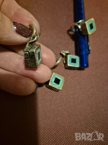 комплект авторски бижута Станимир Николов, снимка 4 - Бижутерийни комплекти - 53261298