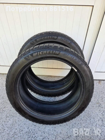 Зимни гуми MICHELIN ALPiN 6 DOT 22 г. 17-ки, снимка 4 - Гуми и джанти - 54317795