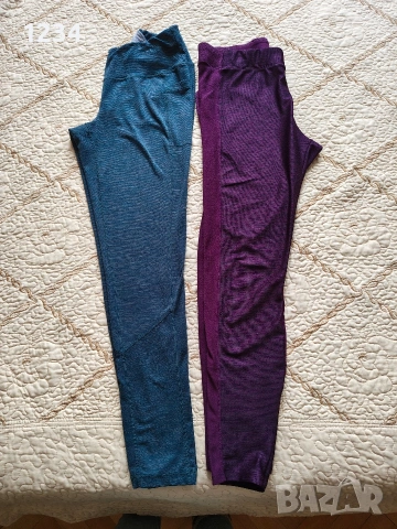 дамски клинове лилав и зелен