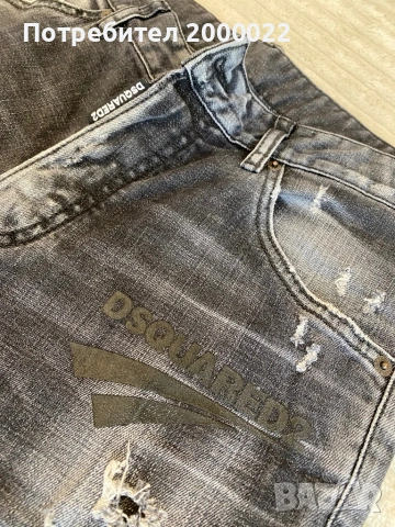 Оригинални мъжки дънки DSQUARED2, снимка 3 - Дънки - 53914332