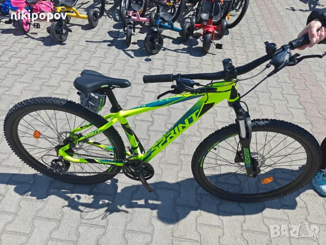 Промо велосипед 27.5" Sprint MAVERICK жълт, снимка 3 - Велосипеди - 56070635