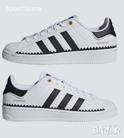 Adidas Originals Superstar OT Tech Shoes White / Black GZ7635 Men's, снимка 7 - Ежедневни обувки - 51784924