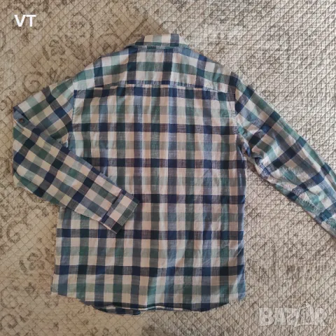Лятна карирана мъжка риза LC Waikiki, снимка 2 - Ризи - 47653657