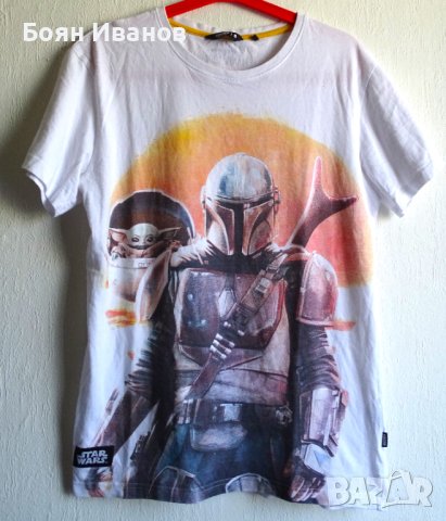 The Mandalorian Star Wars - мъжка тениска Мандалорецът