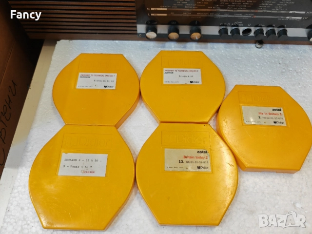 Стари ролки за магнетофон 60 те години, снимка 7 - Антикварни и старинни предмети - 51827476