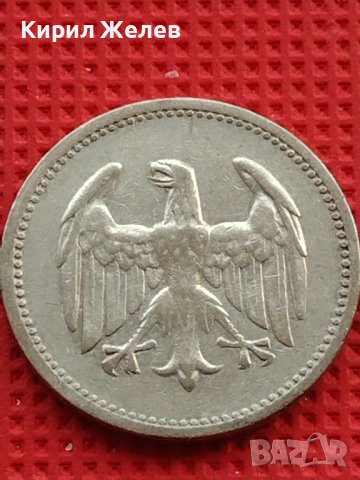 Сребърна монета 1 марка 1924г. Германия Ваймарска република 39615, снимка 7 - Нумизматика и бонистика - 42756323