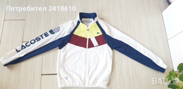 Lacoste Sport x Daniil Medvedev Full Zip Regular Fit Colour Block Size S НОВО! ОРИГИНАЛ! Мъжко, снимка 13 - Спортни дрехи, екипи - 44148358