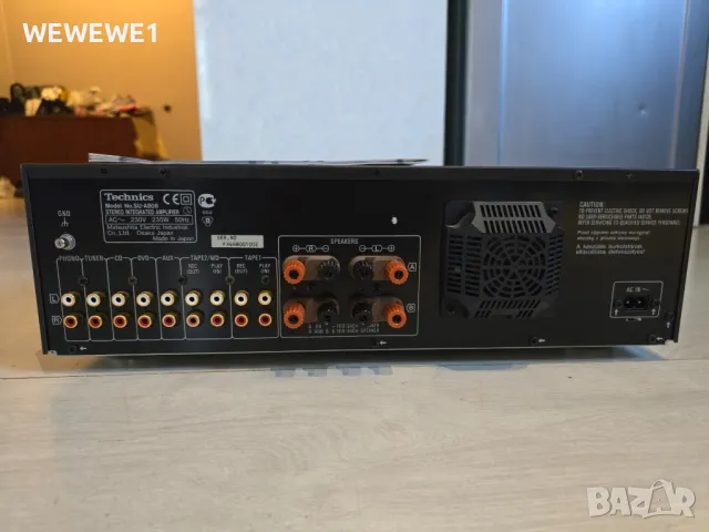 TECHNICS SU A808 , снимка 5 - Ресийвъри, усилватели, смесителни пултове - 49879930