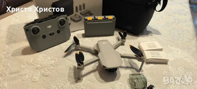 DJI Mini 2 Fly More Combo + 500 м., снимка 8 - Дронове и аксесоари - 55774986