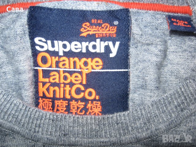 Пуловер и тениска SUPERDRY  мъжки,Л-ХЛ, снимка 2 - Пуловери - 42829846