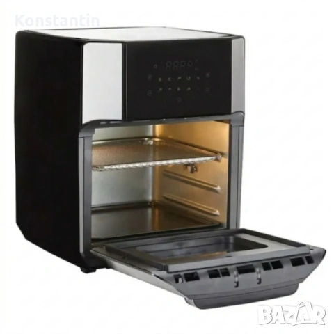 Фурна еър фрайър Sokany 12L 1800W, снимка 8 - Фритюрници - 54237324